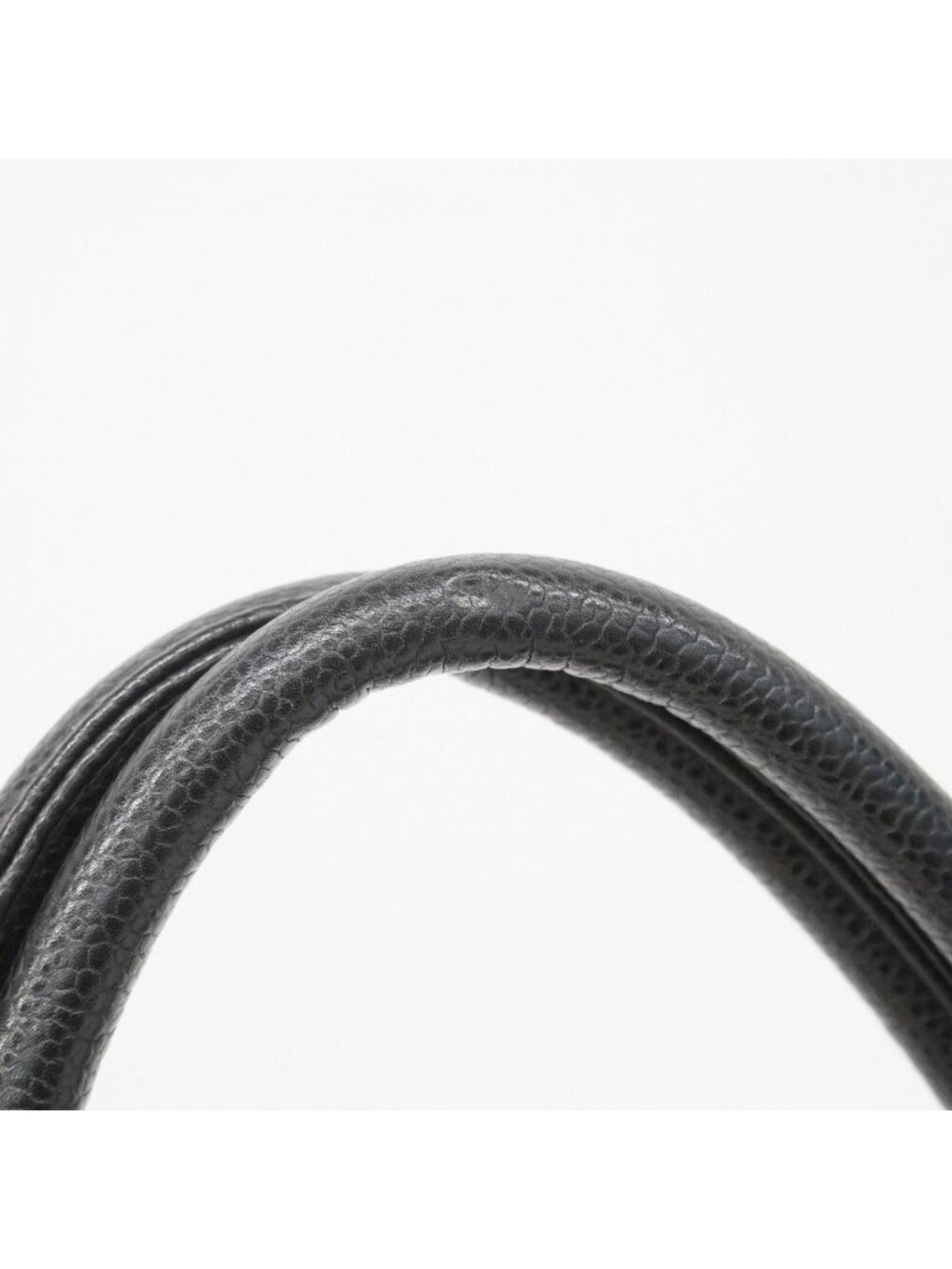 Chanel Tote Medallion Caviar Leather Black Silver - Picture 10 of 10